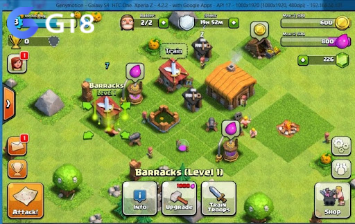 Các tính năng của Game điện thoại info clash of clans