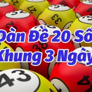 Tìm hiểu thông tin về dàn de 20 số nuôi khung 3 ngày