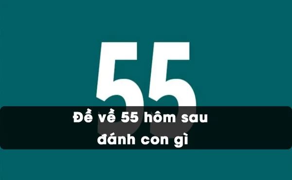 Số 55 trong cuộc sống có ý nghĩa gì? Đề về 55 hôm sau đánh con gì