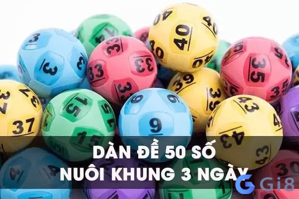 Dàn đề 50 số nuôi khung 3 ngày